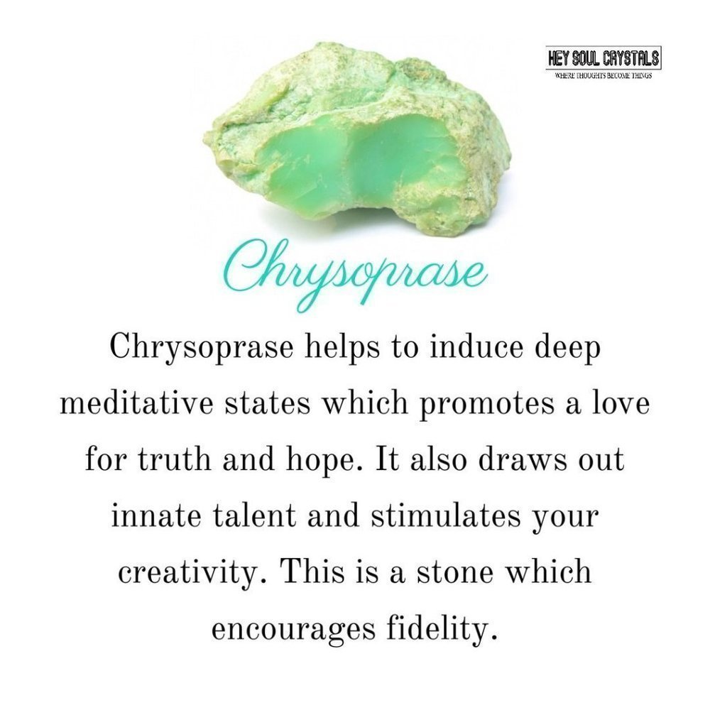 Feminine Chrysoprase Ring Sz 7.75 - Love & Prosperity! Heart Chakra! Abundance! - Picture 6 of 7